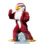 Fierce Red Eagle Mascot Costume