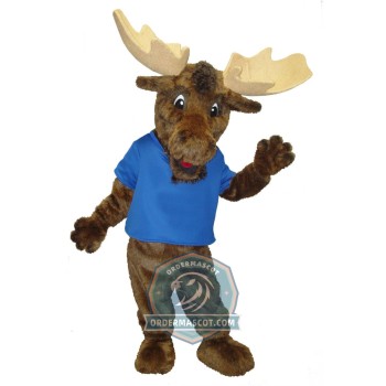 Deluxe Moose Mascot Costume