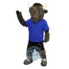 Sport Bison Mascot Costume