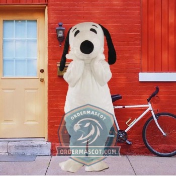 Cute Snoopy Mascot Costume