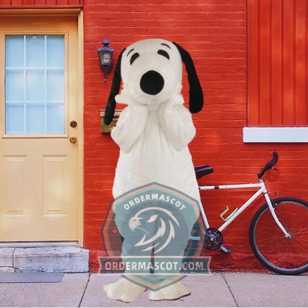 Cute Snoopy Mascot Costume