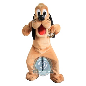 Realistic Pluto Dog Mascot Costume