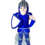 Blue Knight Mascot Costume