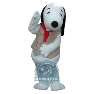 Deluxe Snoopy Mascot Costume