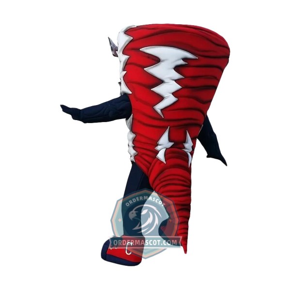 Lightning Tornado Mascot Costume