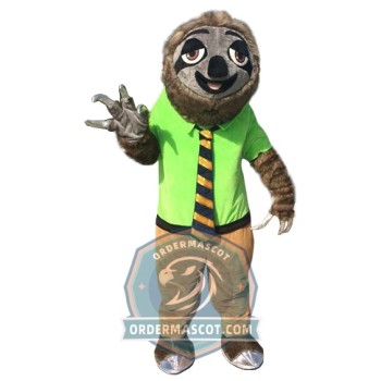 Zootopia Sloth Mascot Costume