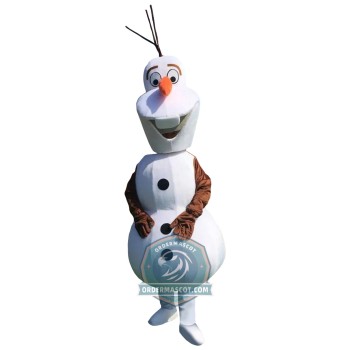 Snowman Olaf Mascot Costume