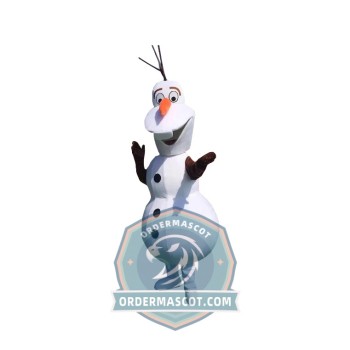 Snowman Olaf Mascot Costume For Adult