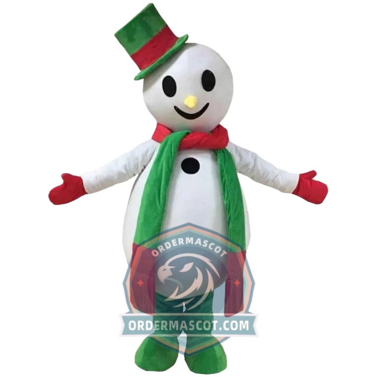 Snowman Mascot Costume