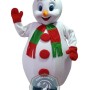 Deluxe Snowman Mascot Costume