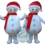 Christmas Snowman Mascot Costume