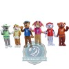 Affordable Paw Patrol - Chase, Marshall, Skye, Rocky, Rubble, Zuma Mascot Costume