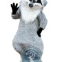 Cartoon Raccoon Mascot Costume