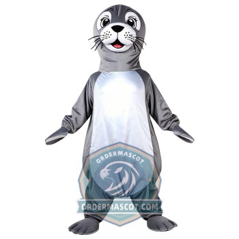 Realistic Seal Mascot Costume