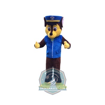 Affordable Paw Patrol Chase Mascot Costume