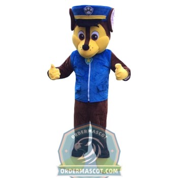 Affordable Paw Patrol Chase Mascot Costume