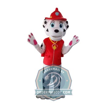 Affordable Paw Patrol Marshall Mascot Costume