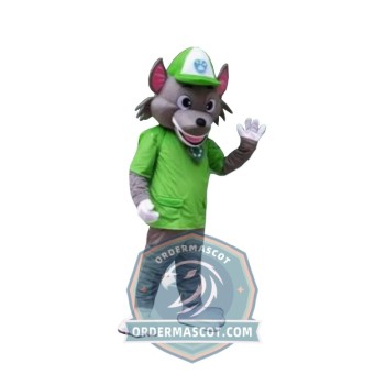 Affordable Paw Patrol Rocky Mascot Costume