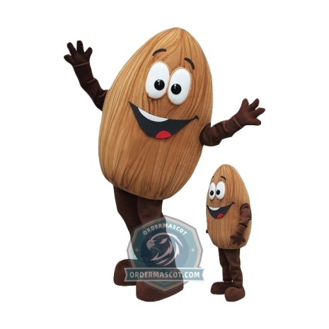 Almond Mascot Costume