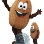 Almond Mascot Costume