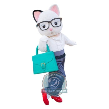 Fashionable Cat Mascot Costume