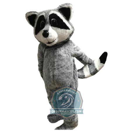 Realistic Raccoon Mascot Costume