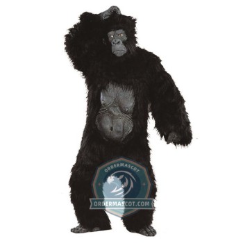Black Gorilla Mascot Costume