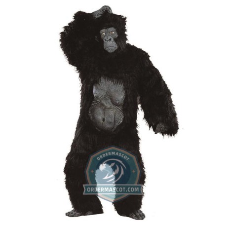 Black Gorilla Mascot Costume