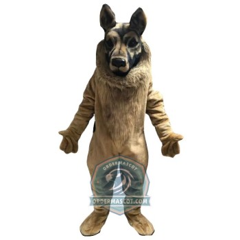 German Shepard Dog Mascot Costume