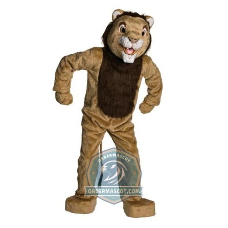 Deluxe Lion Mascot Costume