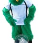Green Lightweight Eagle Mascot Costume