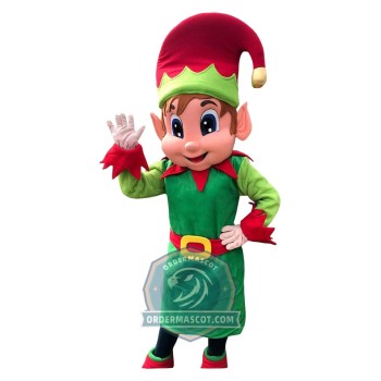 Elfo the Elf Mascot Costume