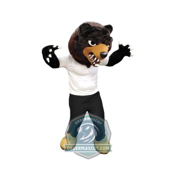 Fierce Bear Mascot Costume
