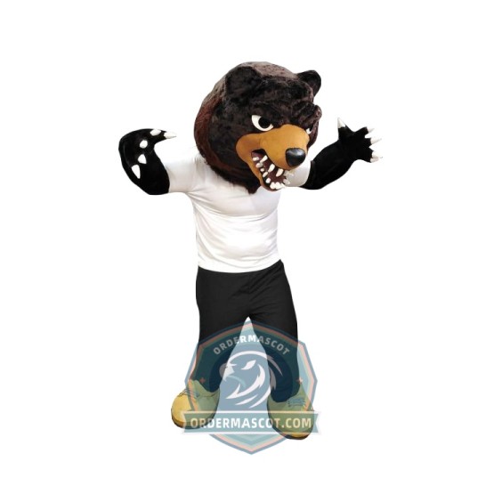 Fierce Bear Mascot Costume