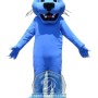 Blue Panther Mascot Costume