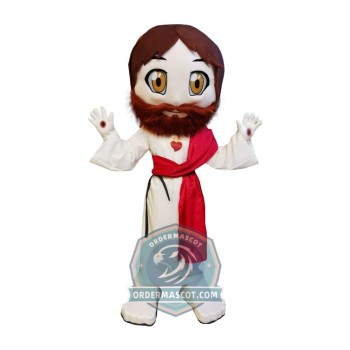 Jesus Mascot Costume