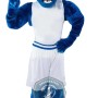 Sport Blue Panther Mascot Costume