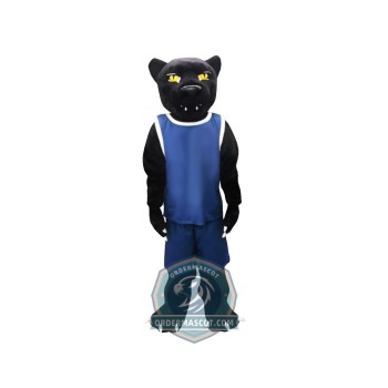 Black Panther Mascot Costume For Adult