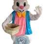 Adult Easter Bunny Mascot Costume