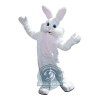 White Easter Bunny Mascot Costume