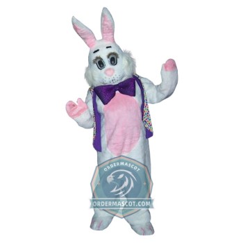 Cute Easter Bunny Mascot Costume
