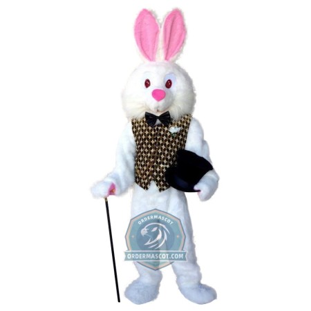 Deluxe Easter Bunny Mascot Costume
