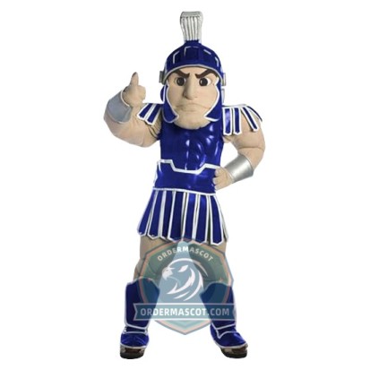 Blue Trojan Sparty Mascot Costume