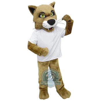 Power Wildcat Mascot Costume