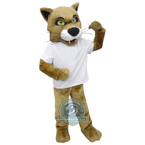 Power Wildcat Mascot Costume