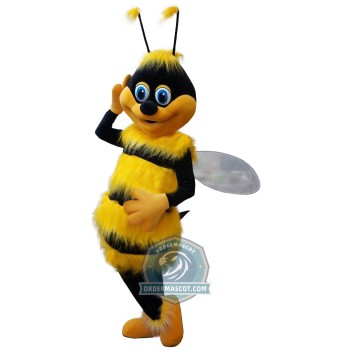 Happy Lightweight Bee Mascot Costume For Adult