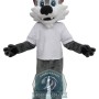 Cute Wolf Mascot Costume
