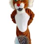Realistic Wildcat Mascot Costume For Adult
