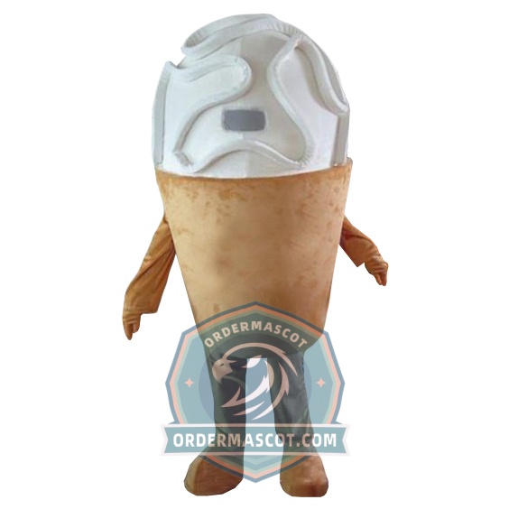 Realistic Ice Cream Mascot Costume