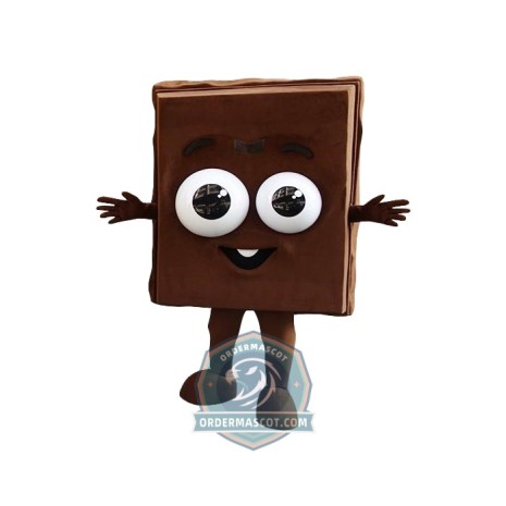 Chocolate Chunk Mascot Costume